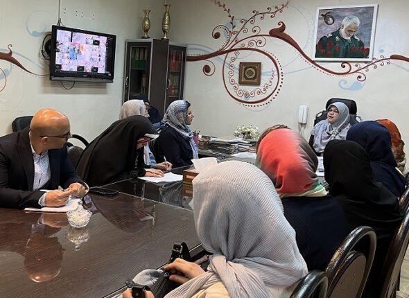 جلسات داخلی دبستان دخترانه بنت الهدی صدر