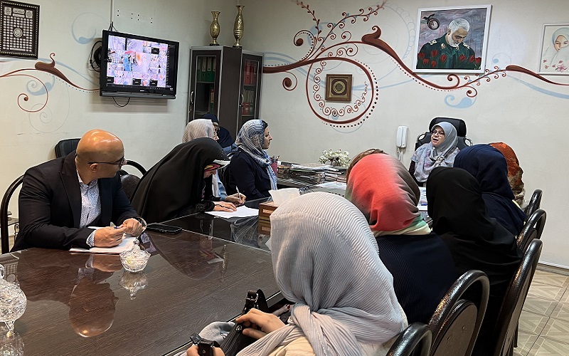 جلسات داخلی دبستان دخترانه بنت الهدی صدر